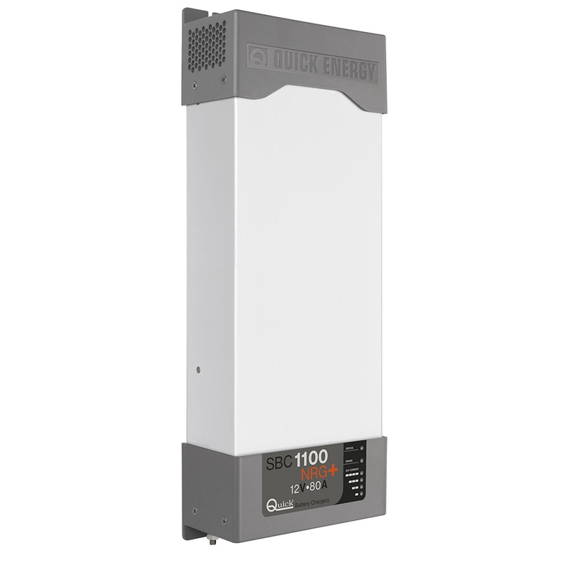 Quick SBC 1100 NRG+ Series Battery Charger – 12V – 80A – 3-Bank [FBNRP1100FR0A00]