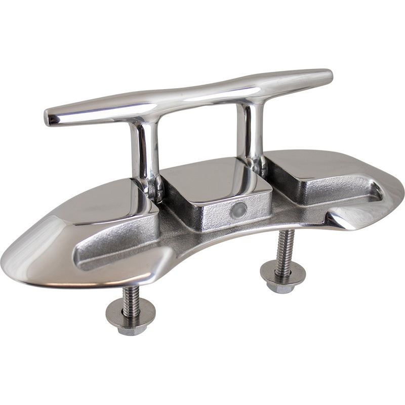 Sea-Dog Folding Stud Mount Cleat – 4-1/2″ – Investment Cast 316 Stainless Steel [041404-1]