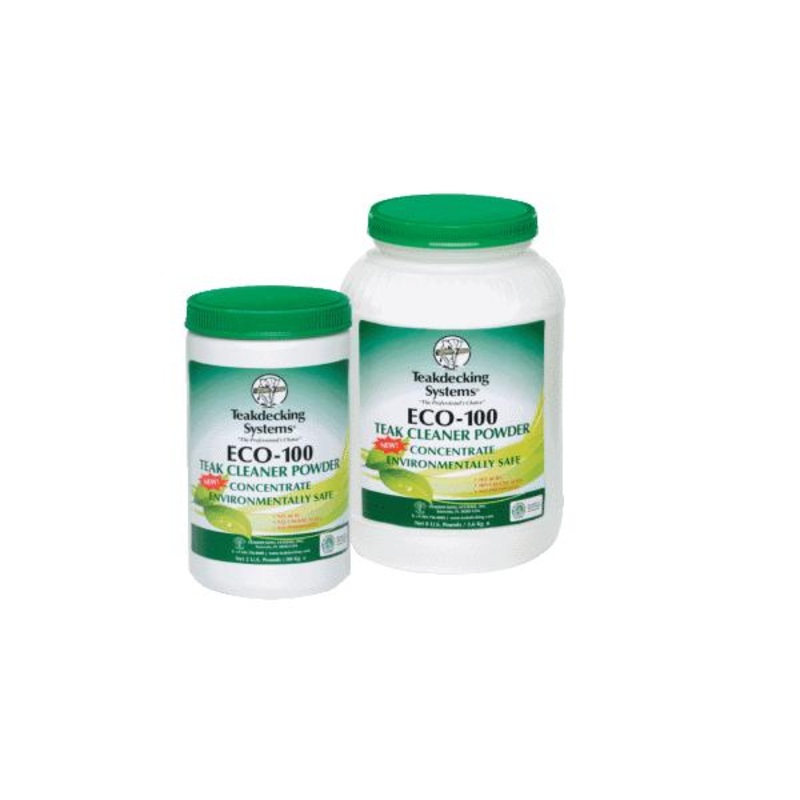 Teakdeck Systems ECO 100 Teak Cleaner Powder 2 Pounds