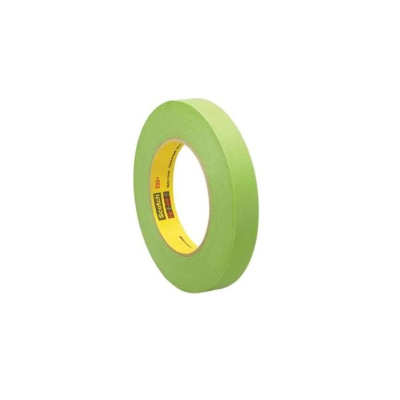 3M  1″ x 60′ Performance Green Masking Tape 233+ Series