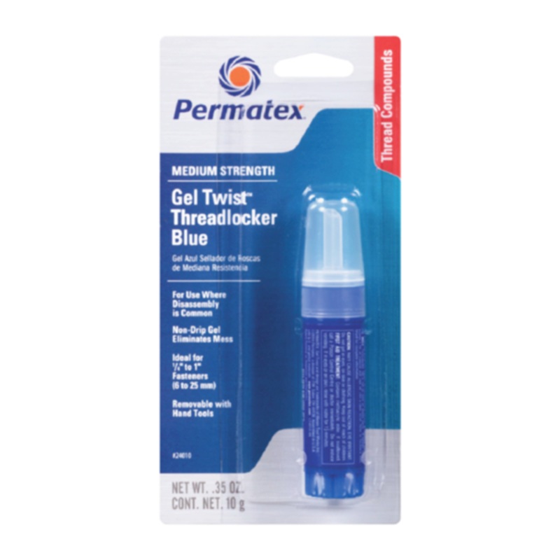 Gel Twist Medium Strength Thread Locker Blue