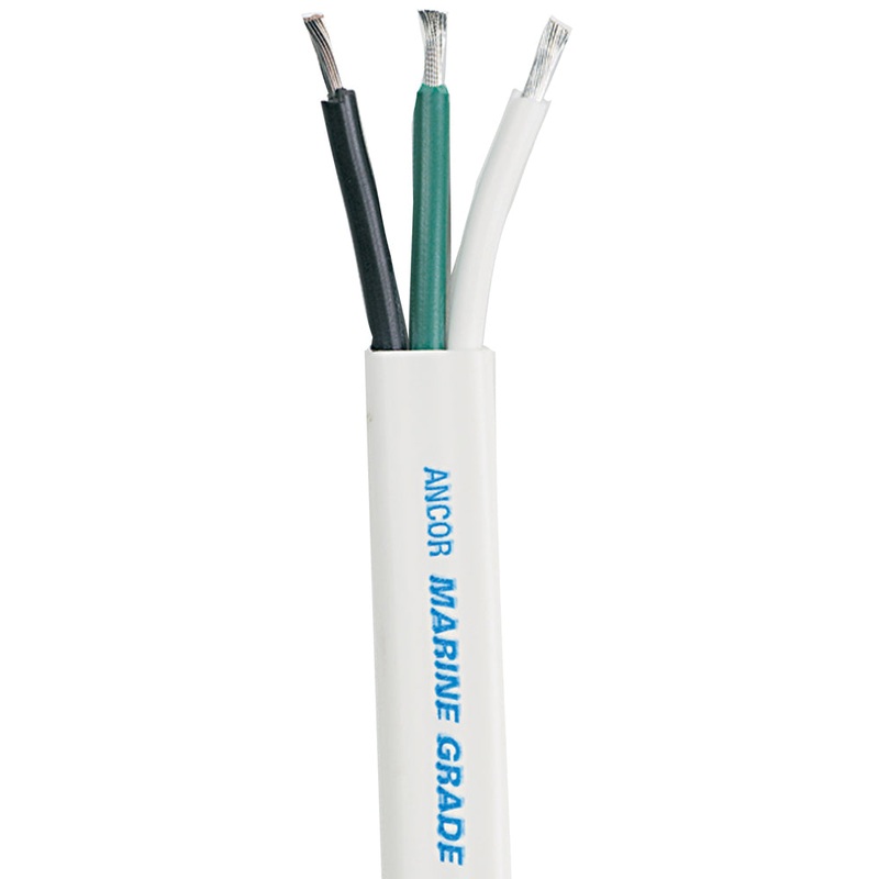 Ancor Triplex Cable – 10/3 AWG – 100′ [131110]