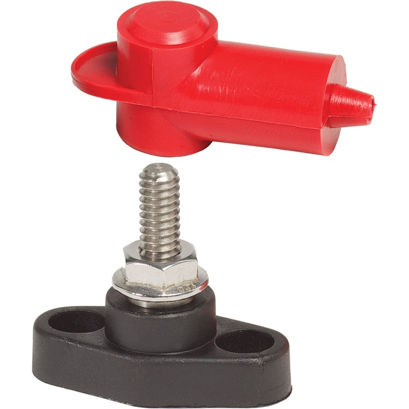 Blue Sea 2011 PowerPost Mini High Amperage Cable Connector – 1/4″ Stud [2011]