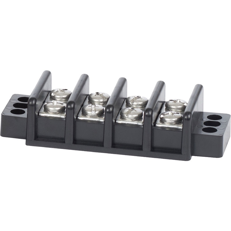 Blue Sea 2504 Terminal Block 30AMP – 4 Circuit [2504]