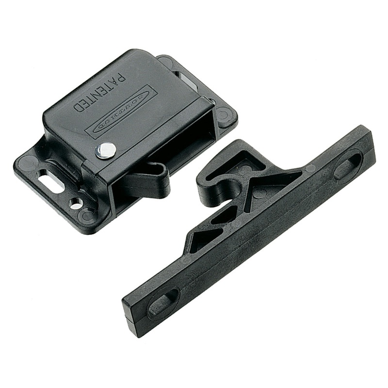 Southco Grabber Catch Latch – Side Mount – Black – Pull-Up Force 13N (3lbf) [C3-803]