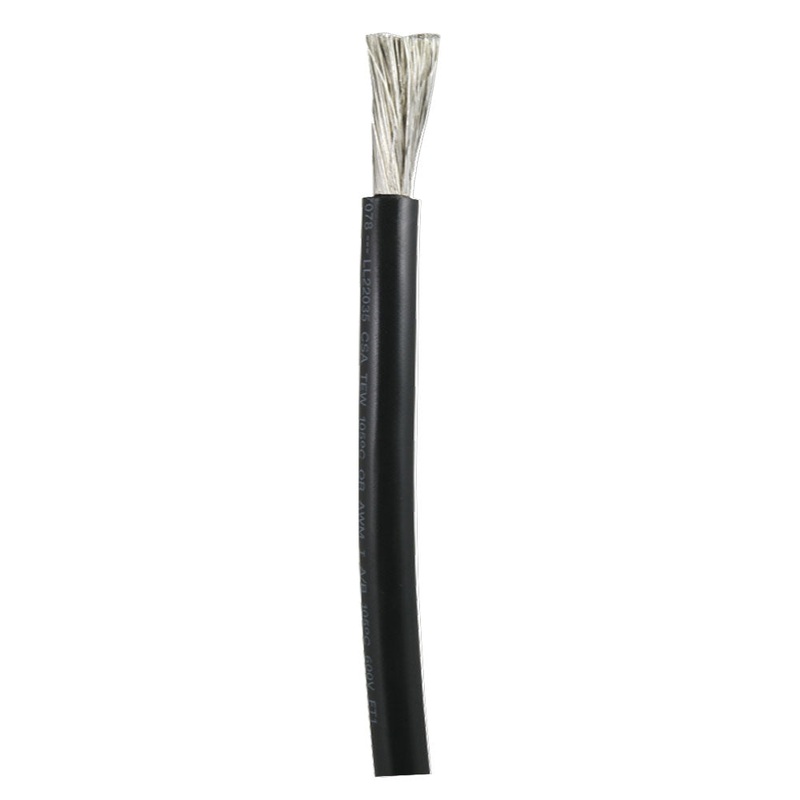 Ancor Black 2/0 AWG Battery Cable – 100′ [117010]