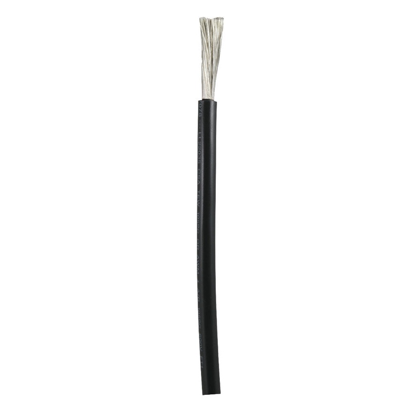 Ancor Black 4 AWG Battery Cable – 100′ [113010]