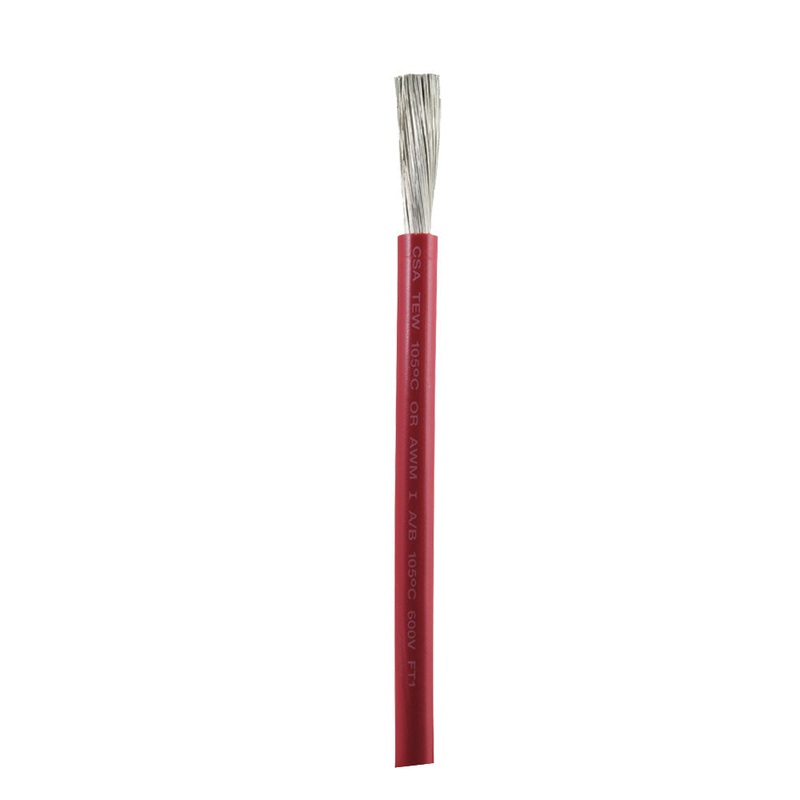 Ancor Red 2 AWG Battery Cable – 100′ [114510]