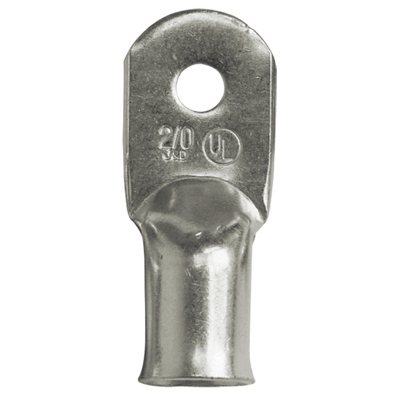 Ancor Heavy Duty 2/0 AWG 1/4″ Tinned Lug – 25-Pack [242294]