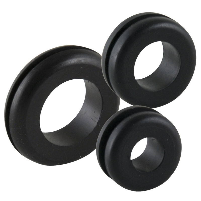 Ancor Marine Grade Electrical Wire Grommets – 45 Assorted Combo Pack, 1/4″ to 3/4″ [750000]