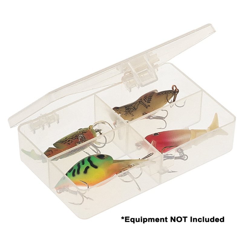 Plano Four-Compartment Tackle Organizer – Clear [344840]