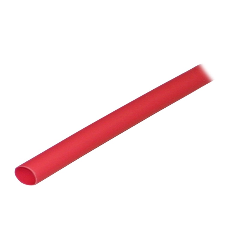 Ancor Adhesive Lined Heat Shrink Tubing (ALT) – 1/4″ x 48″ – 1-Pack – Red [303648]