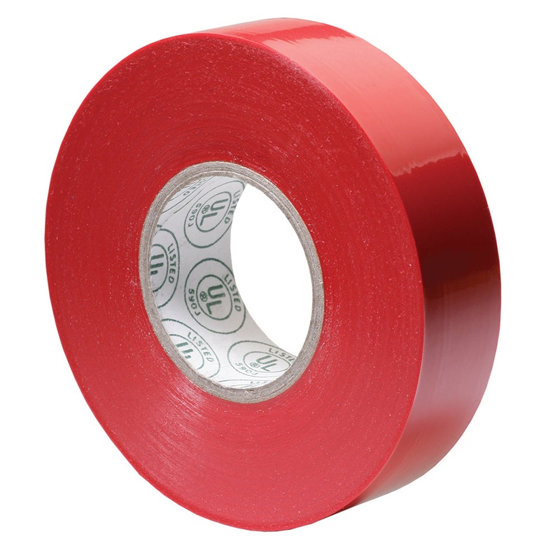 Ancor Premium Electrical Tape – 3/4″ x 66′ – Red [336066]