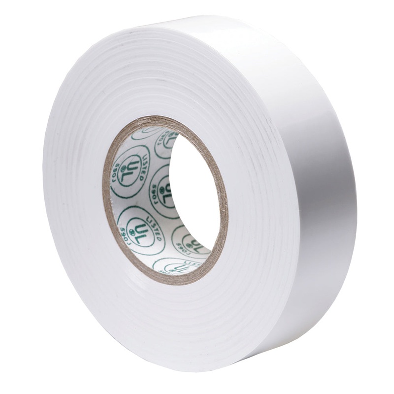 Ancor Premium Electrical Tape – 3/4″ x 66′ – White [337066]