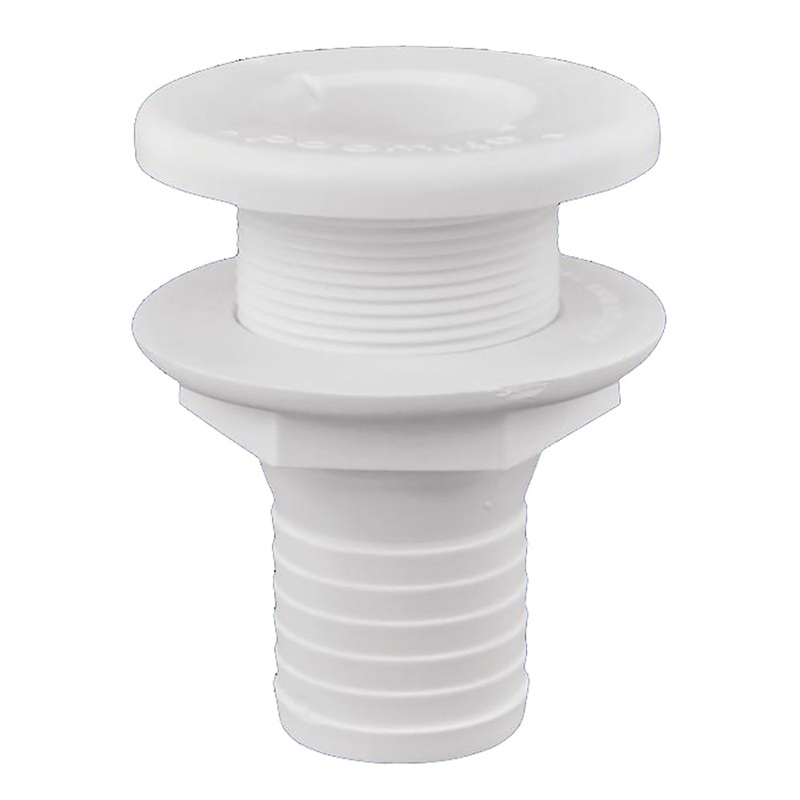 Attwood Plastic Thru-Hull Fitting – 1-1/2″ – White [3875-3]