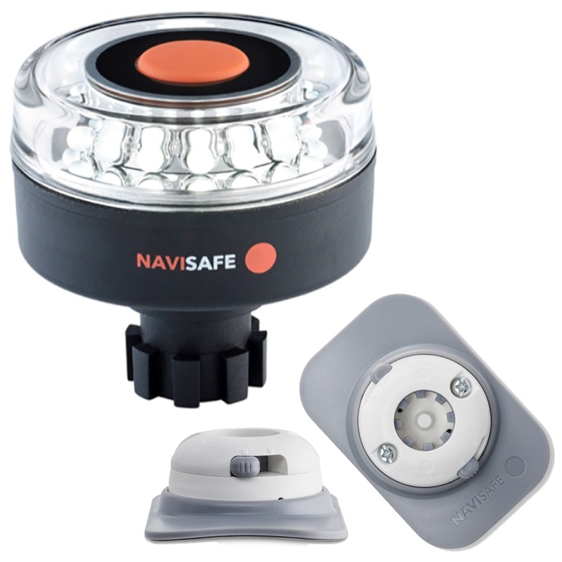 Navisafe Navilight 360 2NM w/Navibolt Base  RIB Mount – White [042KIT4]