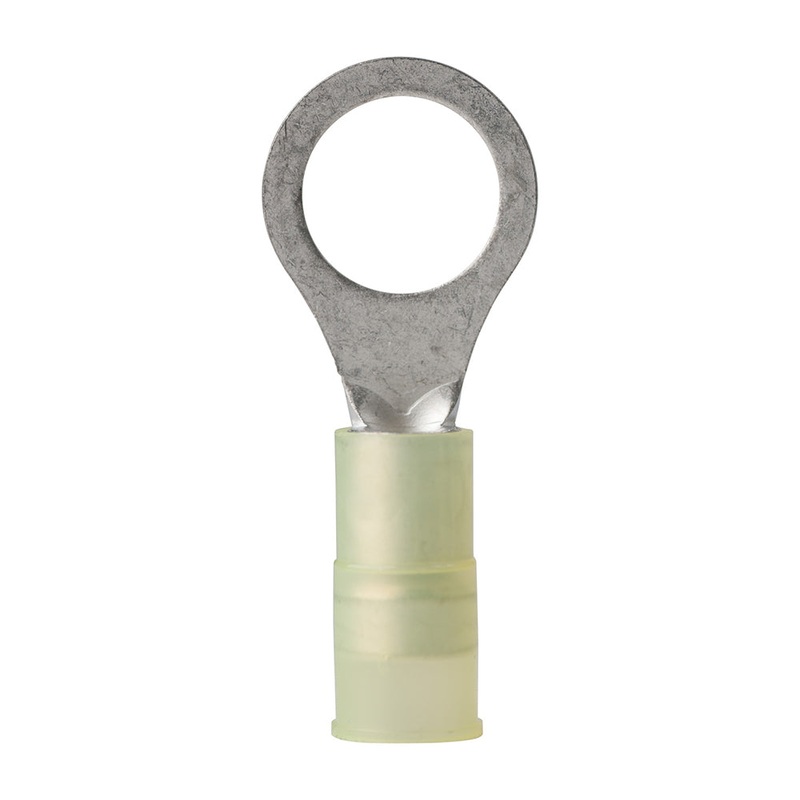 Ancor 12-10 AWG – 3/8″ Nylon Ring Terminal – 25-Pack [210226]
