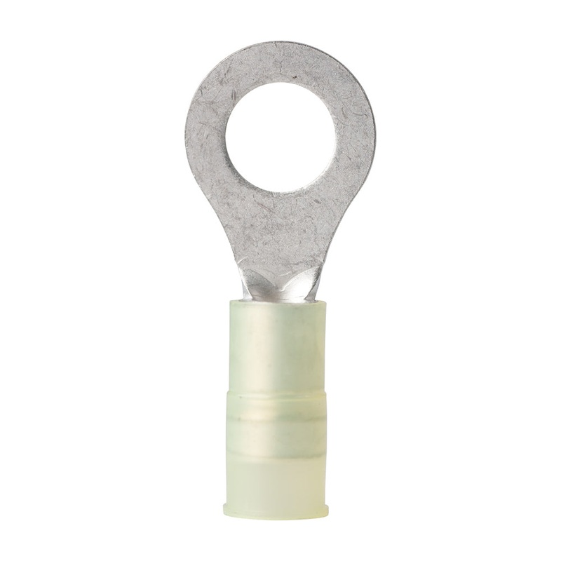 Ancor 12-10 AWG – 5/16″ Nylon Ring Terminal – 100-Pack [220225]