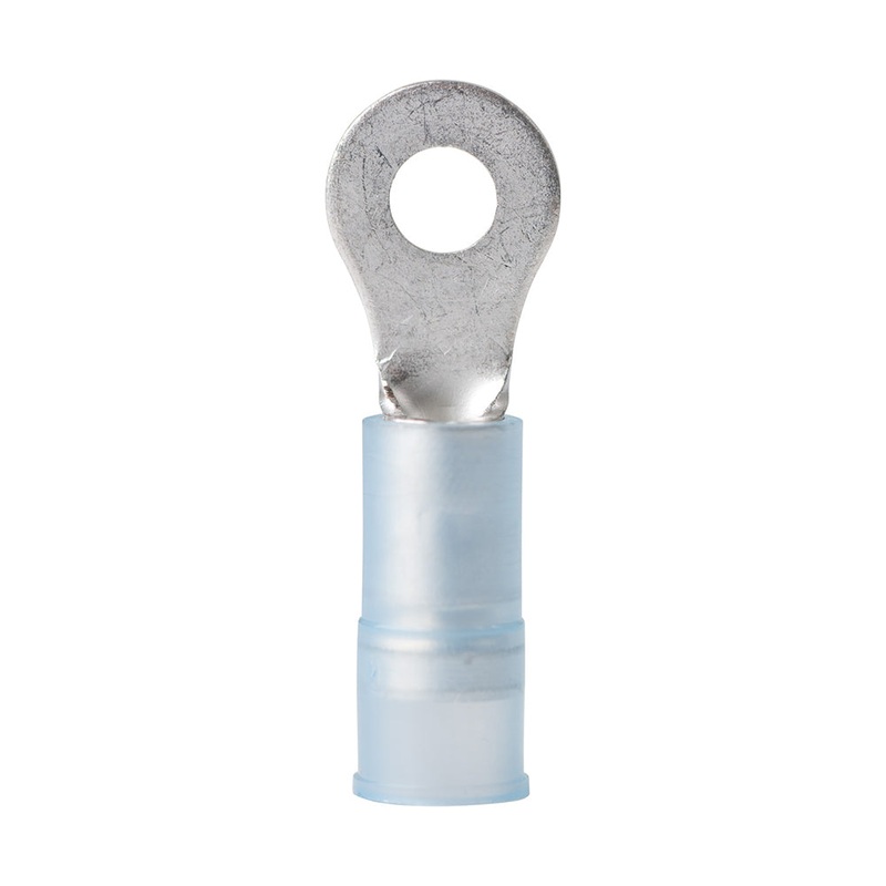 Ancor 16-14 AWG – #6 Nylon Ring Terminal – 25-Pack [210211]
