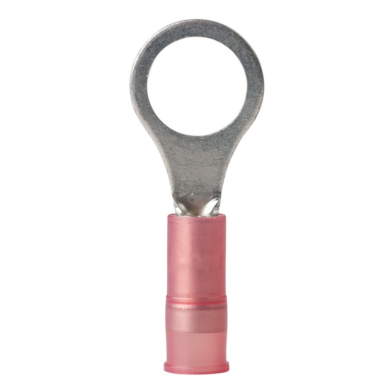 Ancor 22-18 AWG – 1/4″ Nylon Ring Terminal – 25-Pack [210204]