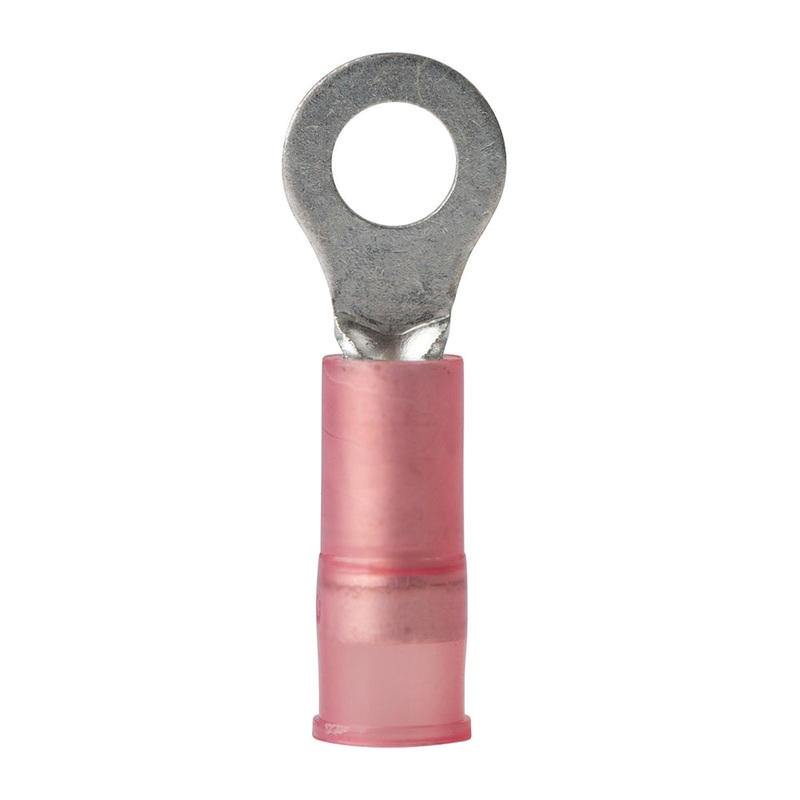 Ancor 22-18 AWG – #8 Nylon Ring Terminal – 25-Pack [210202]