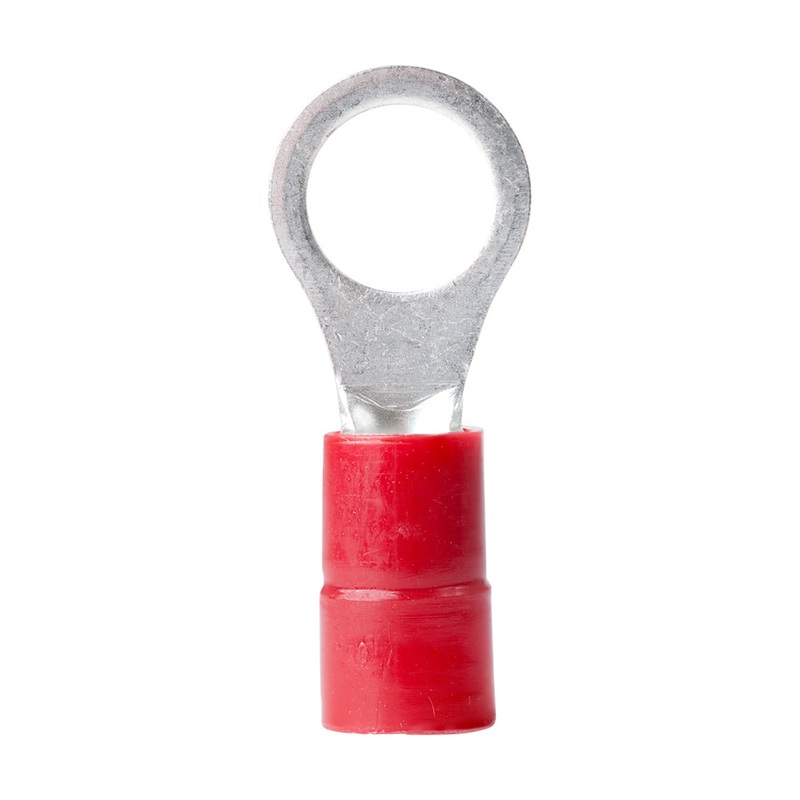 Ancor 8 AWG – 3/8″ Nylon Ring Terminal – 25-Pack [210236]