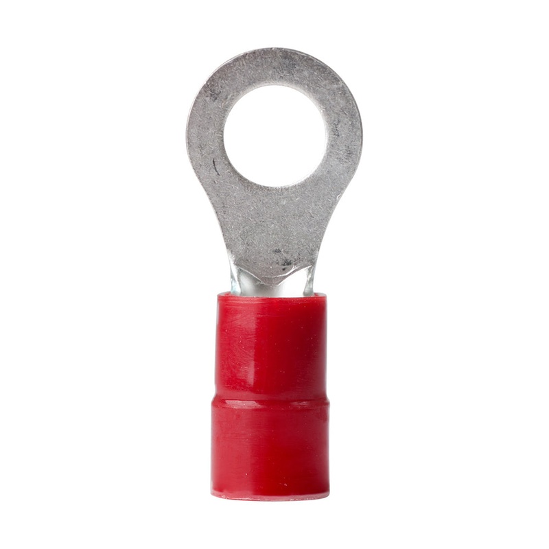 Ancor 8 AWG – 5/16″ Nylon Ring Terminal – 100-Pack [222235]