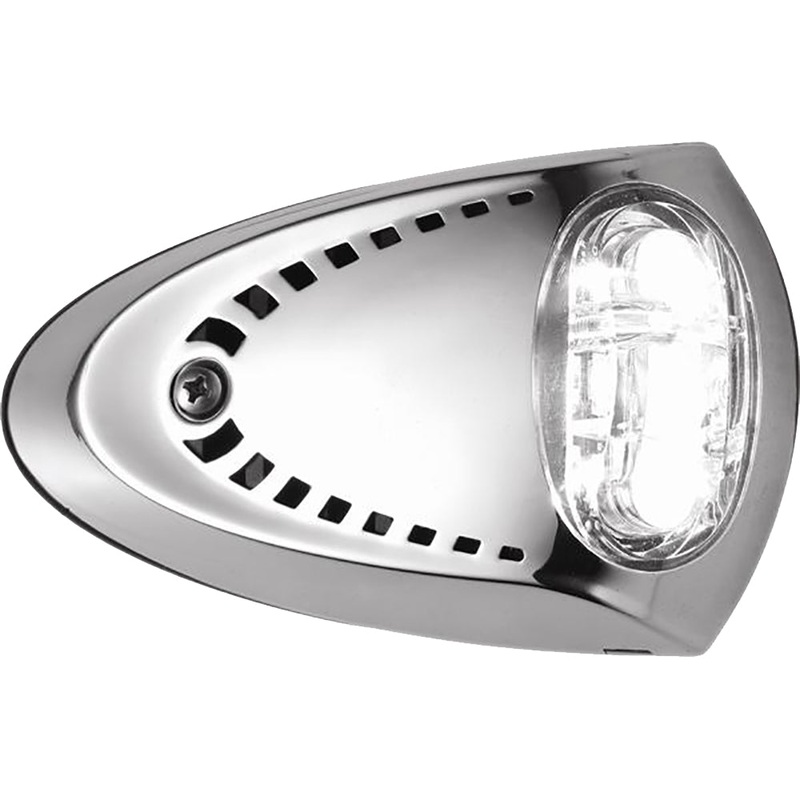 Attwood LED Docking Lights – Stainless Steel – White LED – Pair [6522SS7]