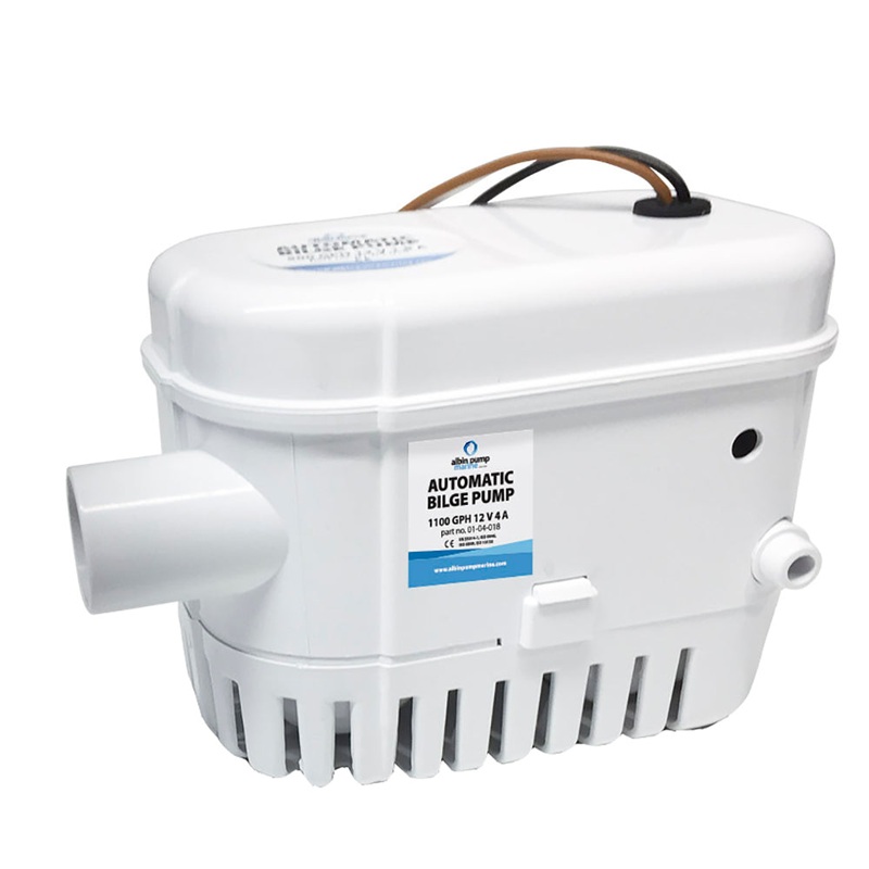 Albin Group Automatic Bilge Pump 1100 GPH – 12V [01-04-018]