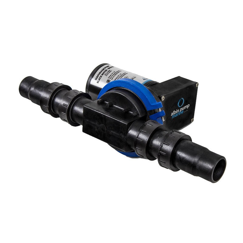Albin Group Waste Water Diaphragm Pump 32L (8.5 GPM) – 12V [03-01-003]