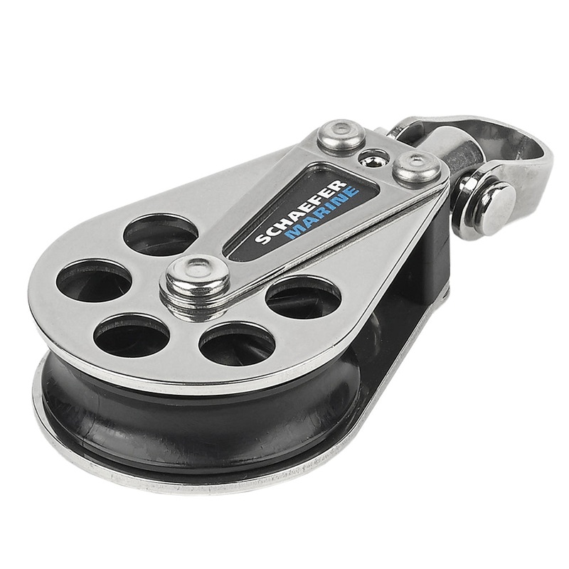 Schaefer Single Stainless Steel Block – 51mm Sheave [505-05]