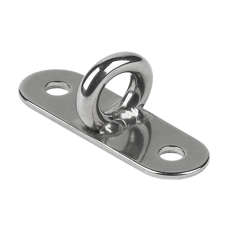 Schaefer Stainless Steel Welded Pad Eye – 1-7/8″L x 5/8″W [78-02]