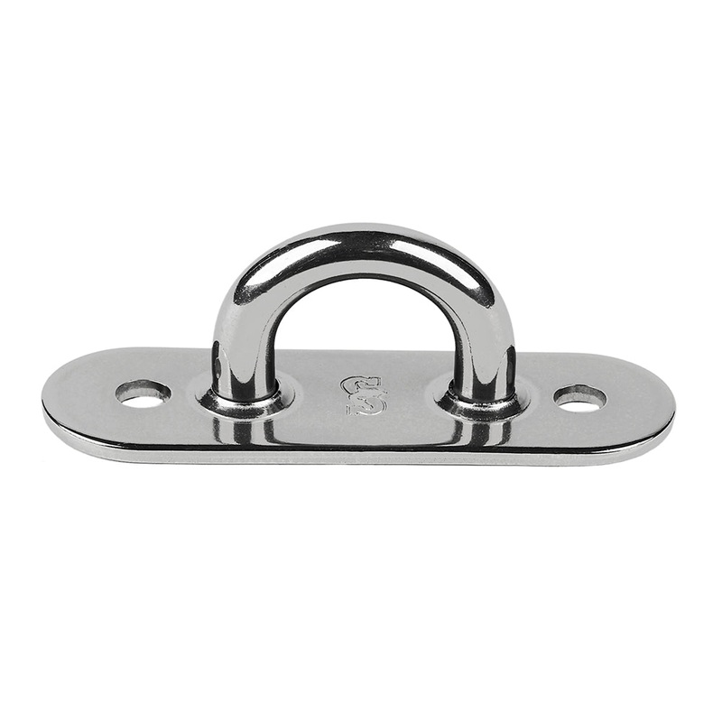 Schaefer Stainless Steel Welded Pad Eye – 3″L x 1″W [78-01]