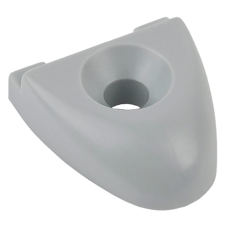 Schaefer T-Track Endstop f/1″ Track – Grey [74-35-G]