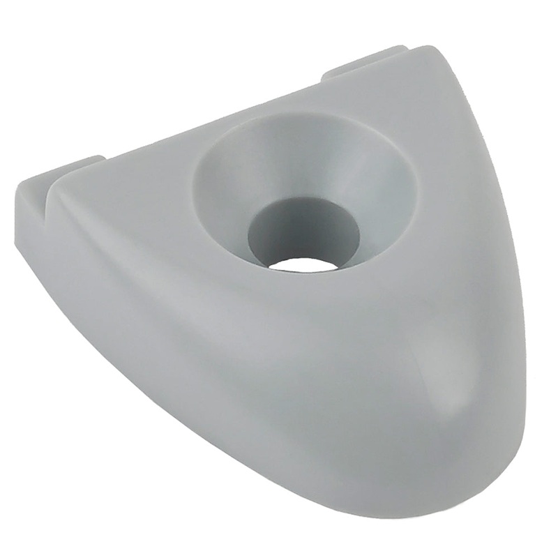 SChaefer T-Track Endstop for 1-1/4″ Track – Grey [74-36-G]