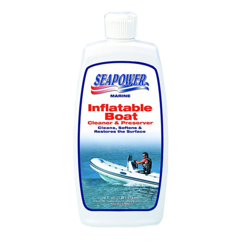 Seapower Marine Inflatable Boat Cleaner -Rubber-Vinyl – 16 oz.