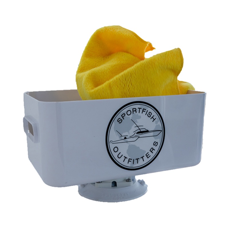 Sportfish Outfitters Junk Bin With SeaSucker Mount