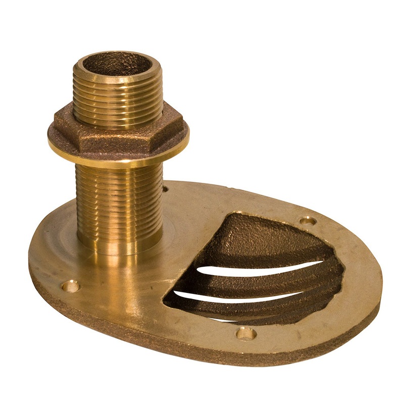 GROCO 1-1/2″ Bronze Combo Scoop Thru-Hull w/Nut [STH-1500-W]