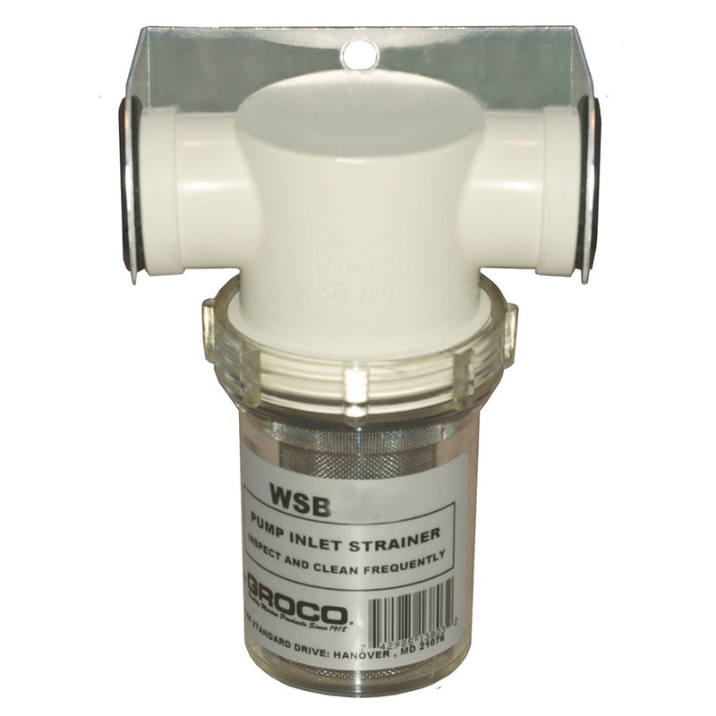 GROCO 1-1/4″ Fresh Water Strainer w/#304 SS Basket [WSB-1250]