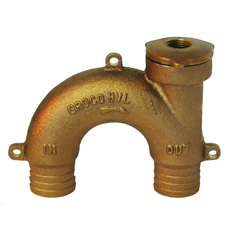 GROCO Bronze Vented Loop – 2″ Hose [HVL-2000]