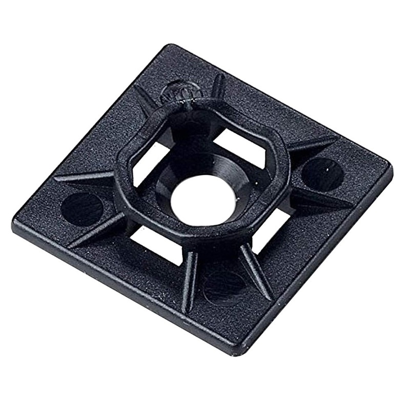 Ancor Adhesive Lined Mounting Base UVB UV Resistant – 25-Pack [199236]
