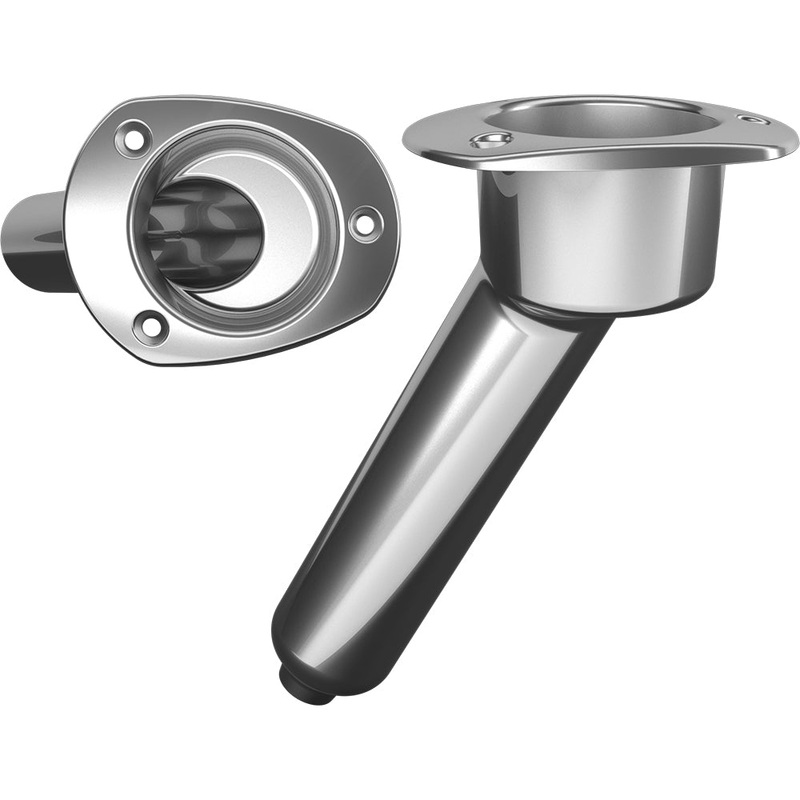 Mate Series Stainless Steel 30 Rod  Cup Holder – Drain – Oval Top [C2030D]