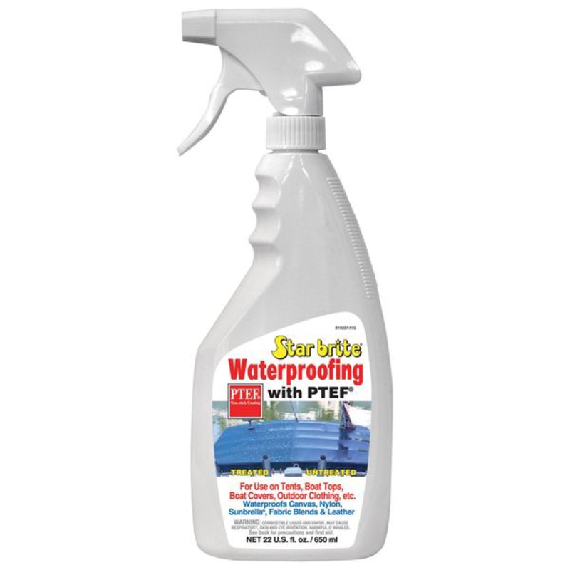 STAR BRITE Waterproofing & Fabric Treatment with PTEF, 22oz.