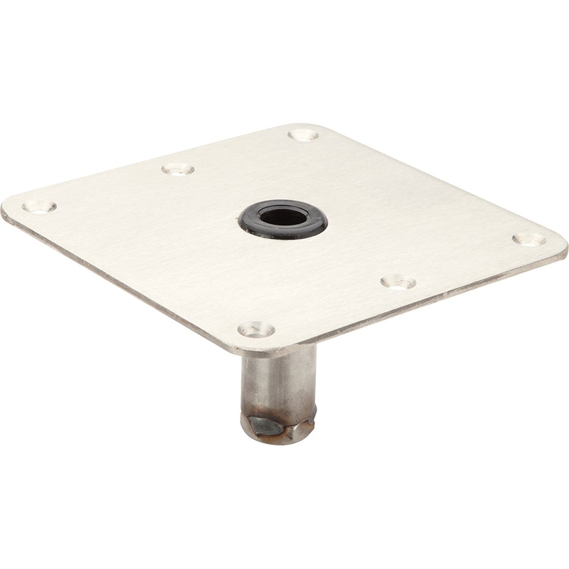 Attwood SWIVL-EZE 7×7 LockN-Pin Zinc Plated Steel 3/4″ Pin Base [SP-67739-T]