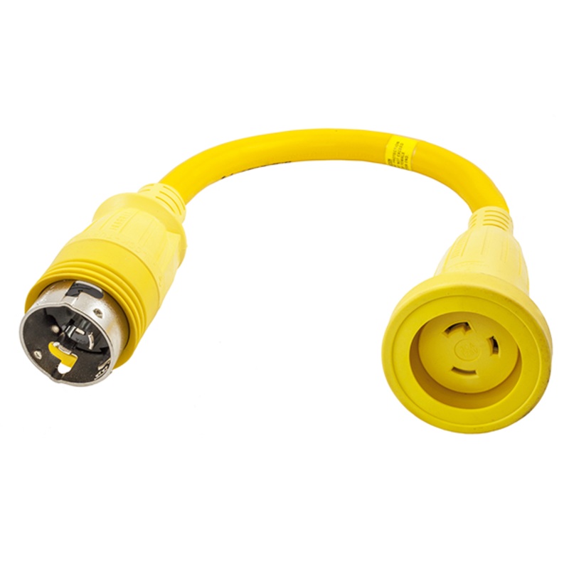 Hubbell adapter 30 Amp Twist to 50 Amp Twist (HBL61CM71)