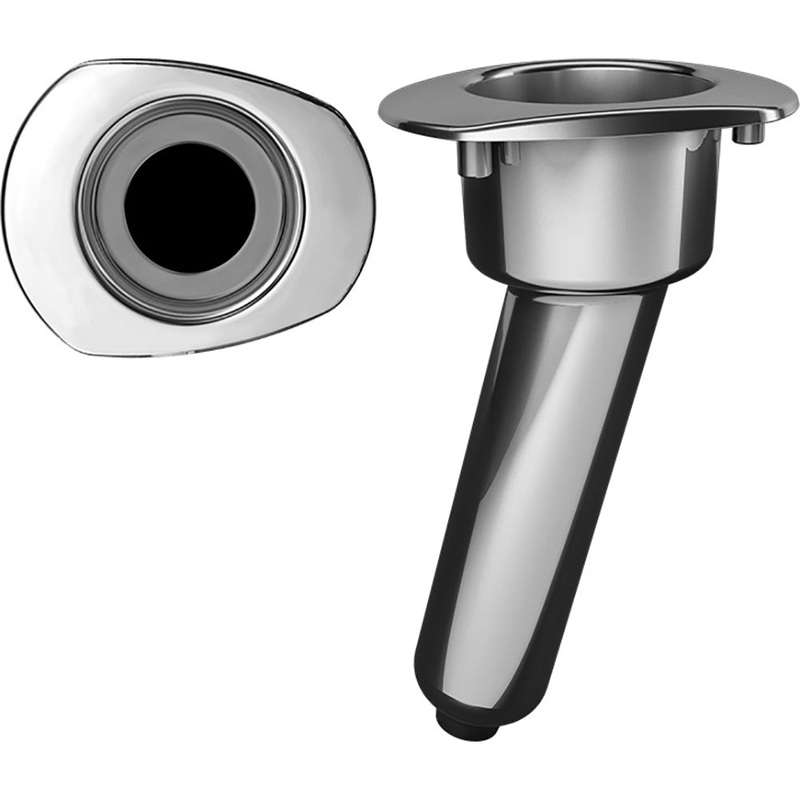 Mate Series Elite Screwless Stainless Steel 15 Rod  Cup Holder – Drain – Oval Top [C2015DS]
