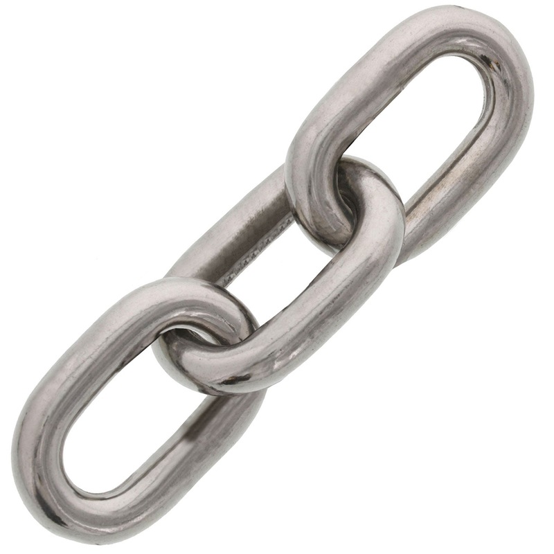 3/8″ Stainless Chain – sold by the foot