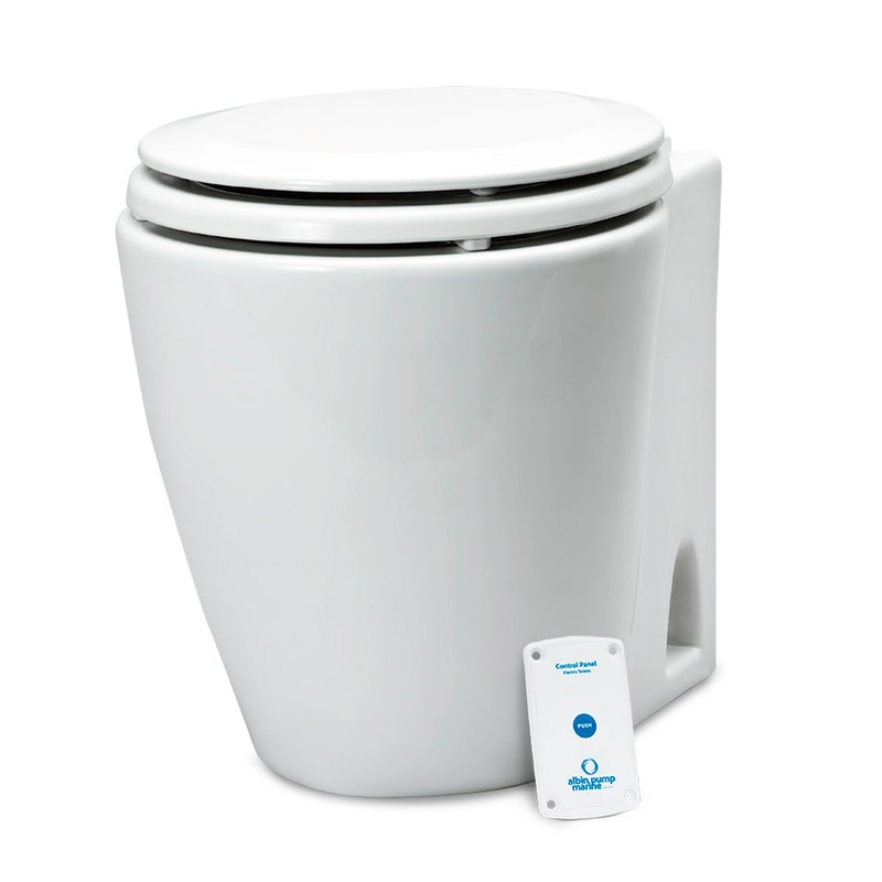 Albin Group Marine Design Marine Toilet Standard Electric – 12V [07-02-043]