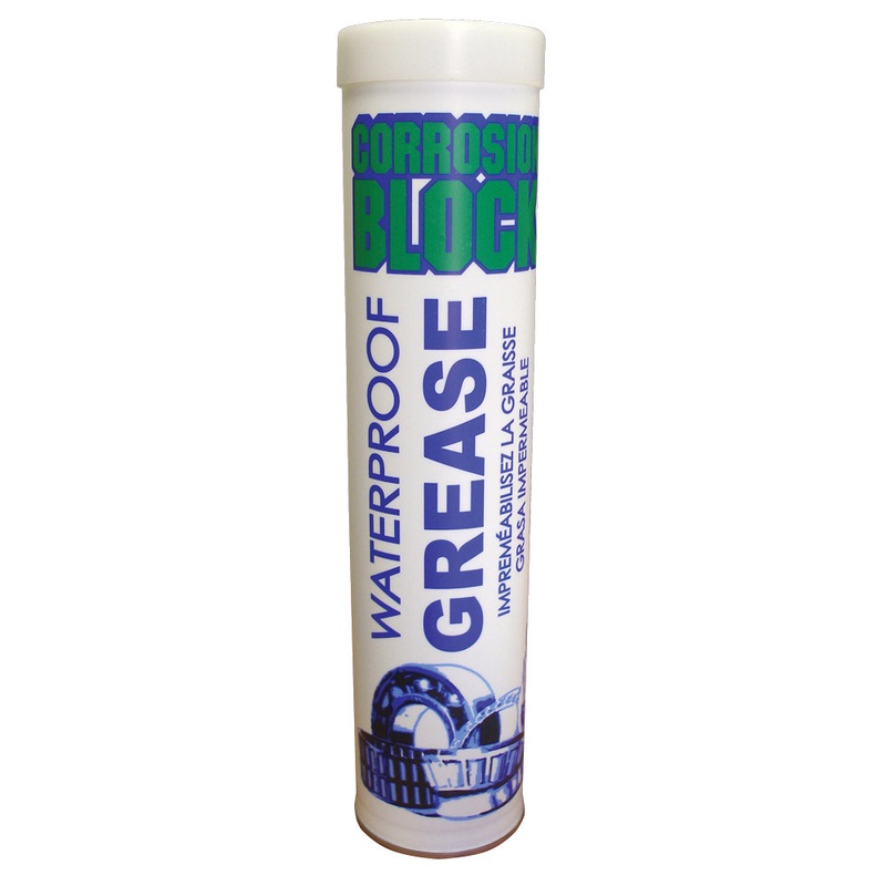 Corrosion Block High Performance Waterproof Grease – 14oz Cartridge – Non-Hazmat, Non-Flammable  Non-Toxic *Case of 10* [25014CASE]