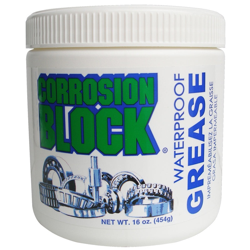 Corrosion Block High Performance Waterproof Grease – 16oz Tub – Non-Hazmat, Non-Flammable  Non-Toxic *Case of 6* [25016CASE]